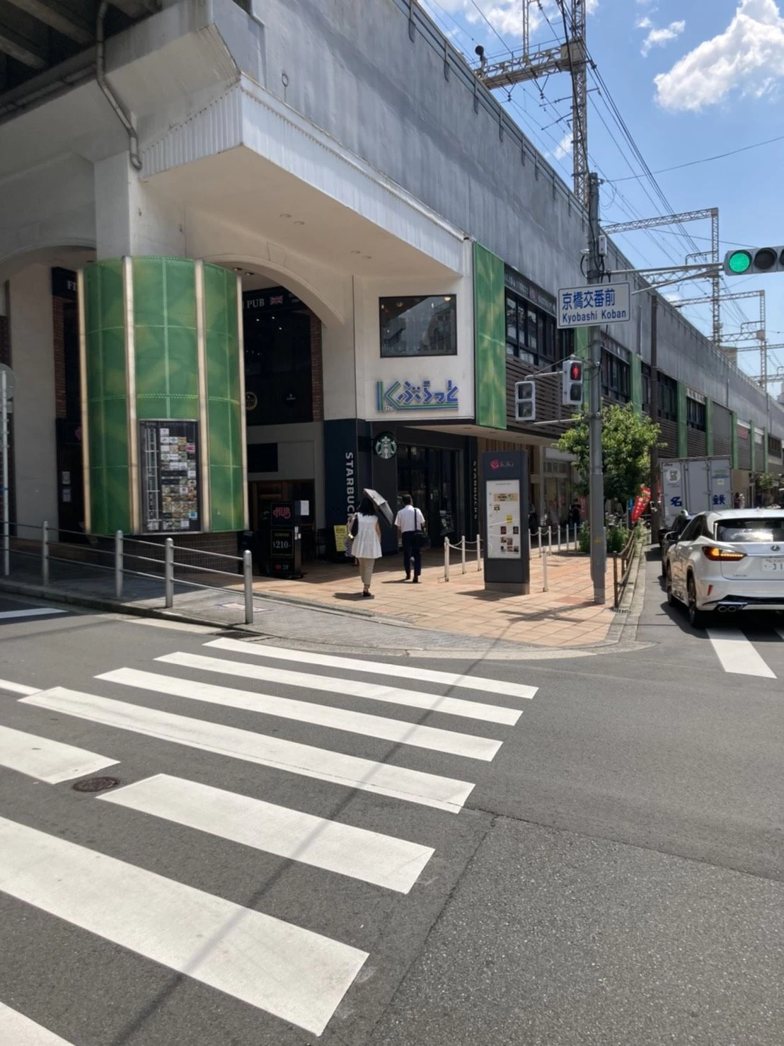 STEP 03 - スターバックス前の交差点